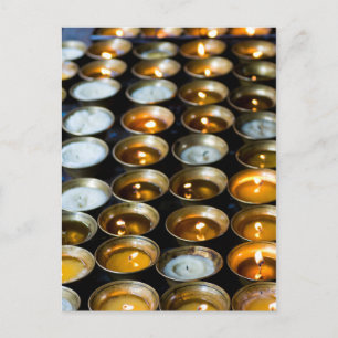 Cartão Postal Velas de Manteiga de Iaques
