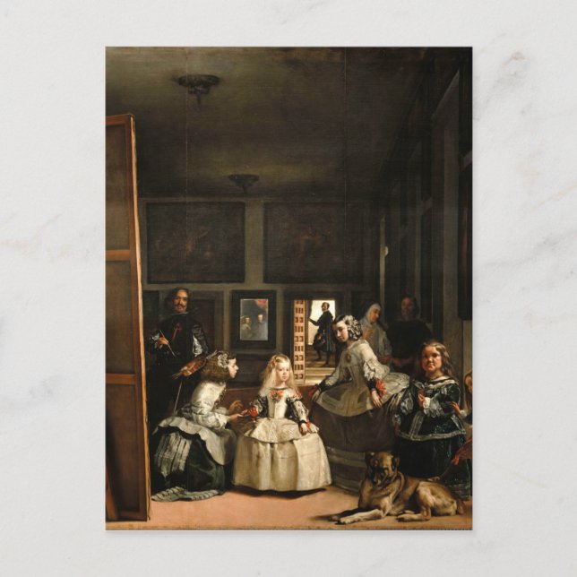 Cartão Postal VELAZQUEZ - Las Meninas 1656 (Frente)