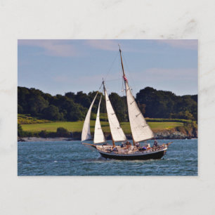 Cartão Postal Velejando em Newport, Rhode Island, EUA
