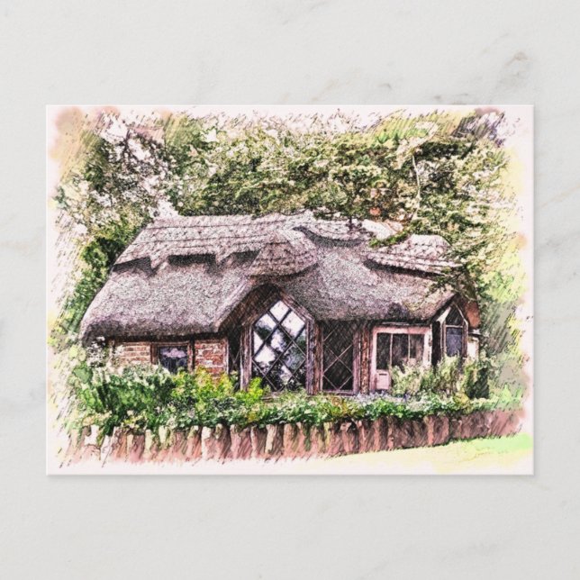 CARTÃO POSTAL VELHA INGLATERRA (Frente)