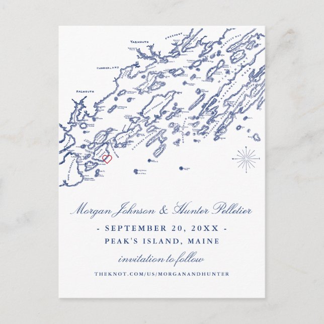 Cartão Postal VELHA VERSÃO Salve o Cartão-Postal de Data (Frente)