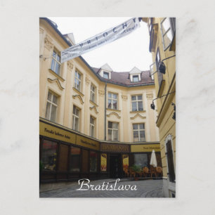 Cartão Postal velho bratislava