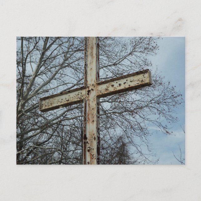 Cartão Postal Velho Cruzamento Rupido (Frente)