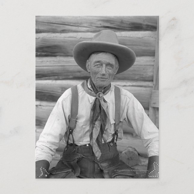 Cartão Postal Velho vaqueiro (Frente)