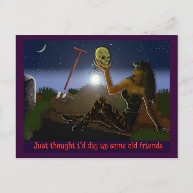 Cartão Postal velhos amigos (Frente)