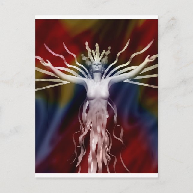 Cartão Postal Velocidade de escape (Frente)