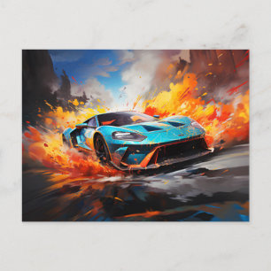 Cartão Postal Velocidade do futuro