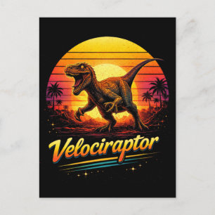 Cartão Postal Velociraptor