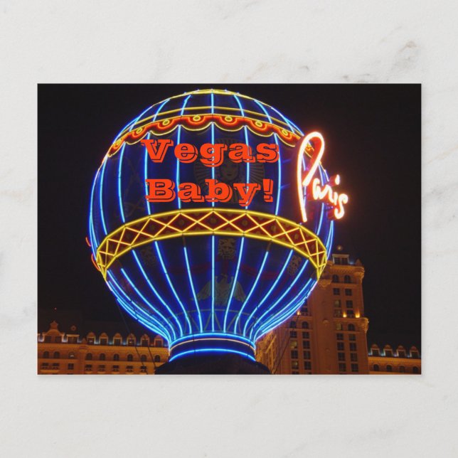 Cartão Postal Vencedor de Vegas! (Frente)