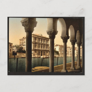 Cartão Postal Vendramin Palace, Veneza, Itália - Fotografia clás