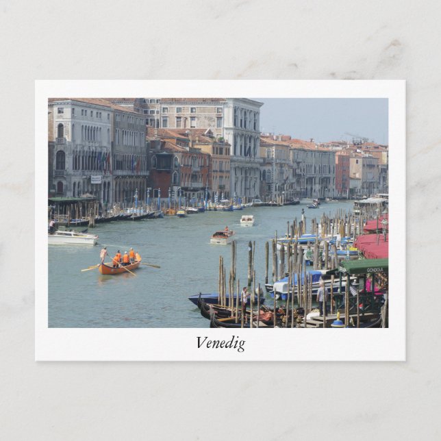 Cartão Postal Venedig  (Frente)
