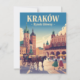 Cartão Postal Veneno de Cracóvia