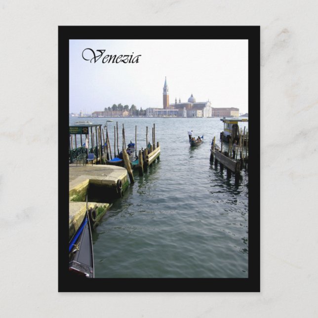 Cartão Postal Veneza (Frente)