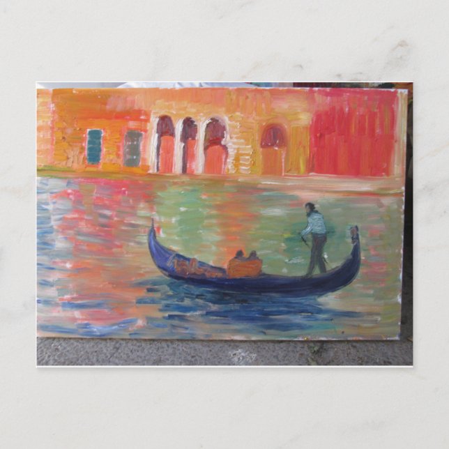 Cartão Postal veneza (Frente)