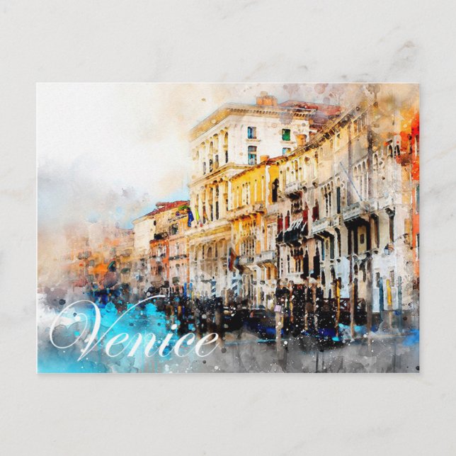 Cartão Postal Veneza (Frente)