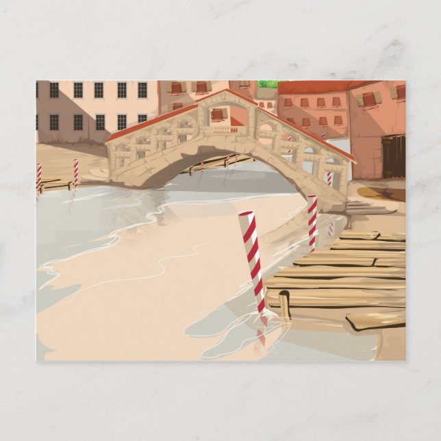 Cartão Postal Veneza (Frente)