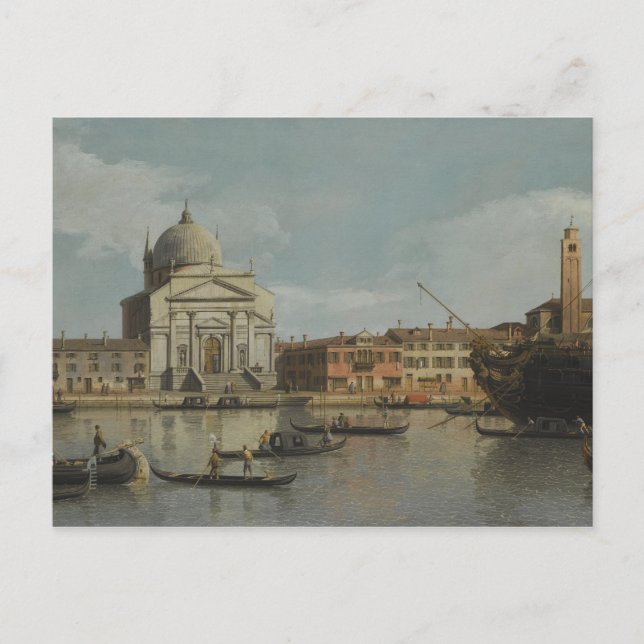 Cartão Postal Veneza - Canaletto (Frente)