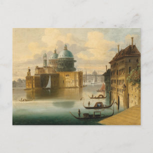 Cartão Postal Veneza, Capriccio   Johann Wilhelm Jankowsky