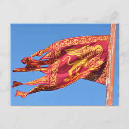 Cartão Postal Veneza Flag