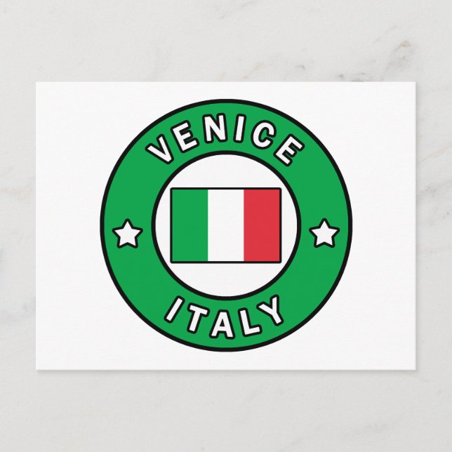 Cartão Postal Veneza Itália (Frente)