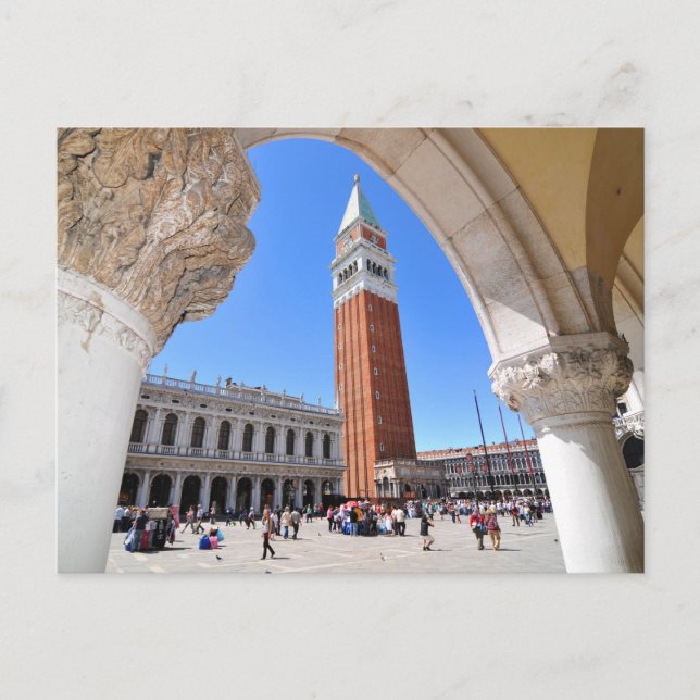 Cartão Postal Veneza, Itália (Frente)