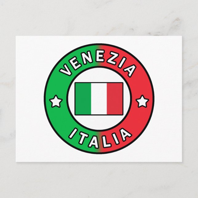 Cartão Postal Veneza Itália (Frente)