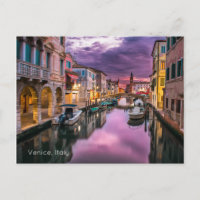 Veneza, Itália Canal Cênico e Arquitetura Veneza