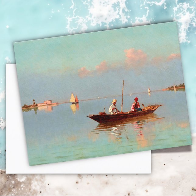 Cartão Postal Veneza, na lagoa (Criador carregado)