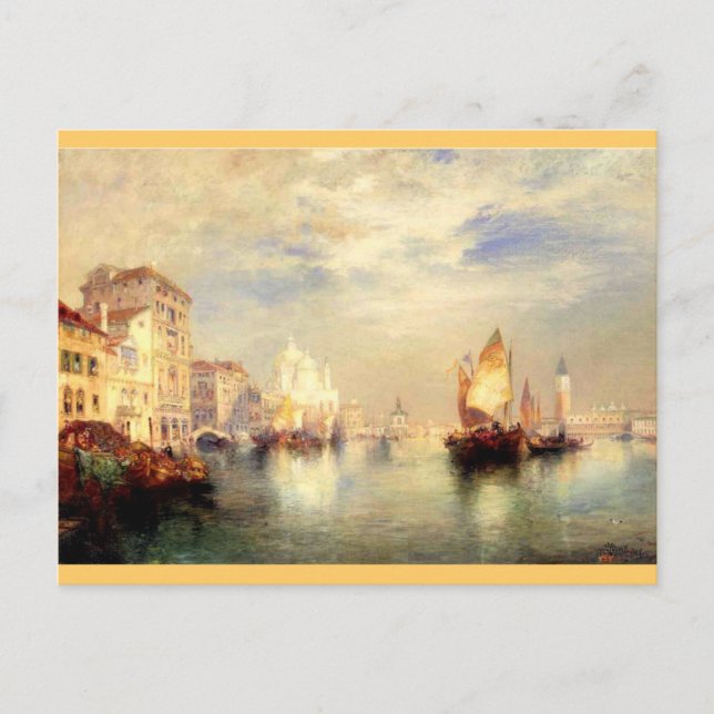 Cartão Postal Veneza - Venedig (Frente)