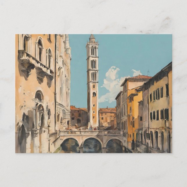 Cartão Postal Veneza (Veneza 2) (Frente)