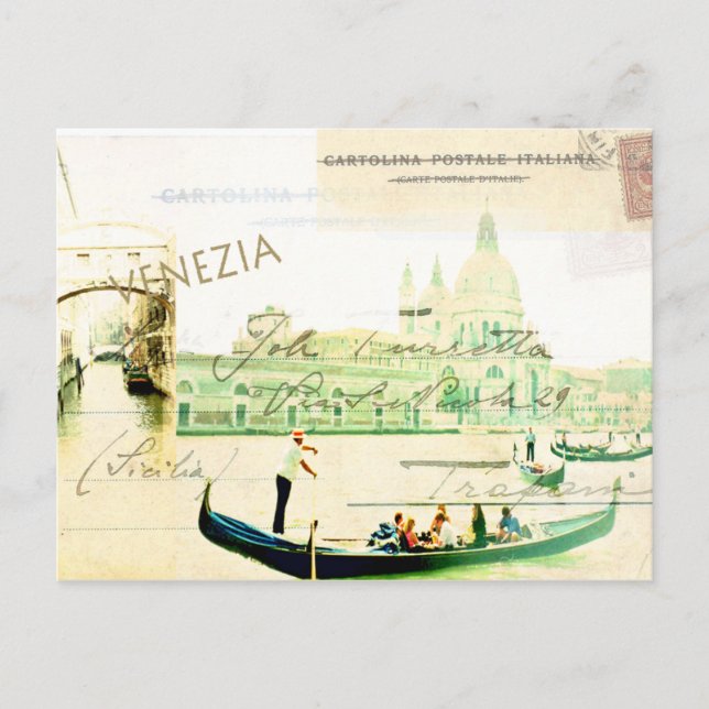 Cartão postal Venezia (Frente)