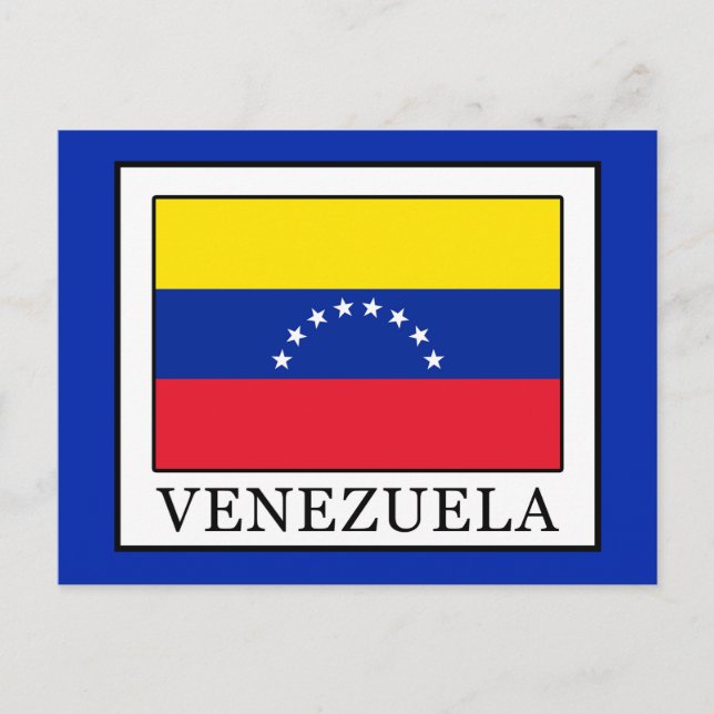 Cartão Postal Venezuela (Frente)