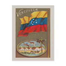 Venezuela: Vintage com bandeira