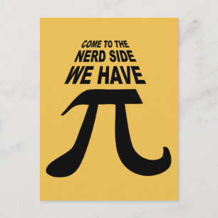 Cartão Postal Venha Ao Lado Escuro Temos Pi
