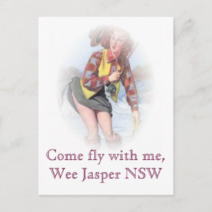 Cartão Postal Venha voar comigo, Wee Jasper NSW