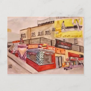 Cartão Postal Venice Beach Boardwalk