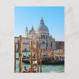 Cartão Postal Venice Gondolas Postcard