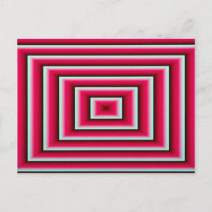 Cartão Postal Ventilador de ar vermelho