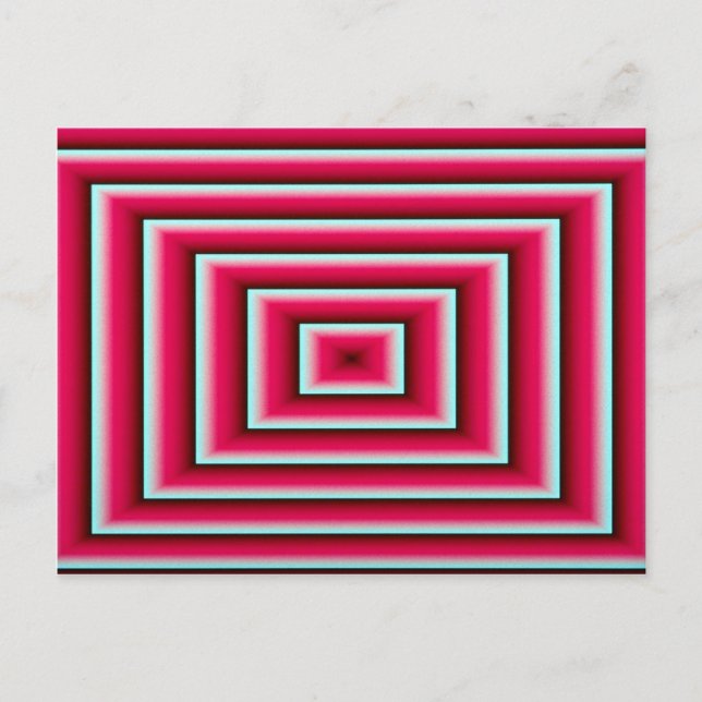 Cartão Postal Ventilador de ar vermelho (Frente)