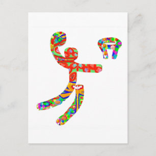 Cartão Postal Ventiladores da Bola de Soquete da Bolsa