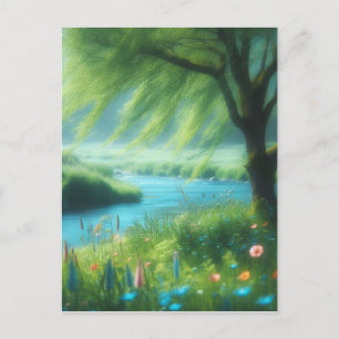 Cartão Postal Vento no Willow