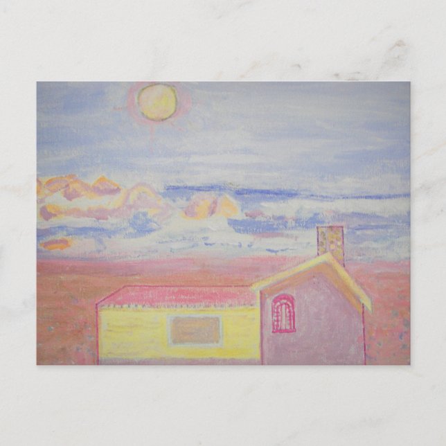 Cartão Postal Ventos de praia (Frente)