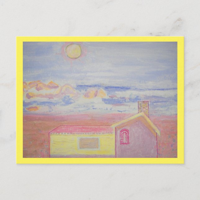 Cartão Postal Ventos marítimos (Frente)