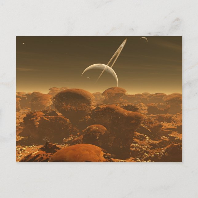 Cartão Postal Ventos silenciosos (Frente)