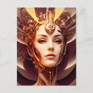 Cartão Postal Venus Cyborg 10