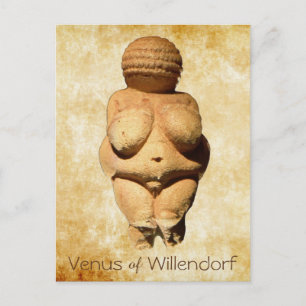 Cartão Postal Vênus da Arte Antiga Willendorf