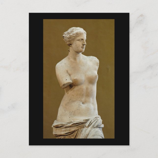 Cartão Postal Venus de Milo (Frente)