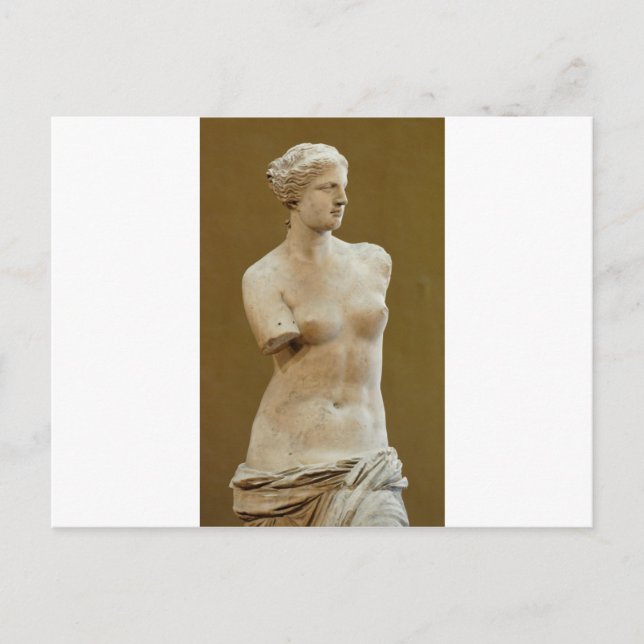Cartão Postal Venus de Milo (Frente)