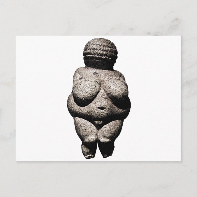 Cartão Postal Vênus de Willendorf (Frente)