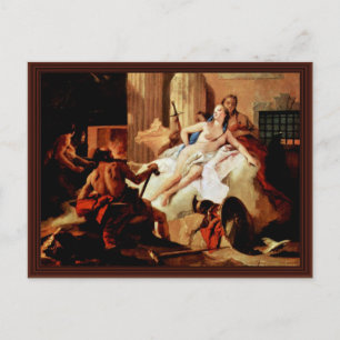 Cartão Postal Venus E Vulcano Por Tiepolo Giovanni Battista